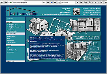 Webseite http://kh-immobilien.at